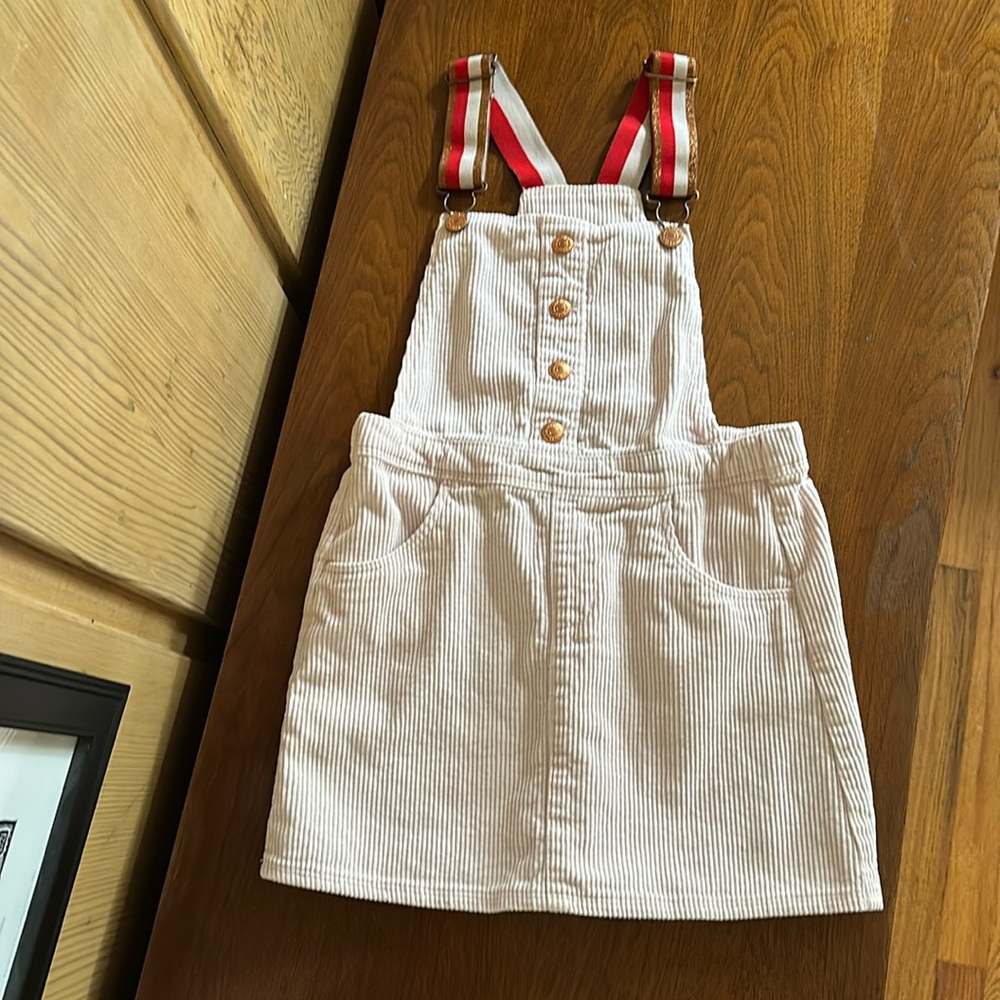 Pink Corduroy jumper dress by Levi’s